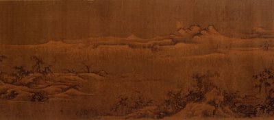 Zimowy krajobraz autorstwa Unbekannt Unbekannt